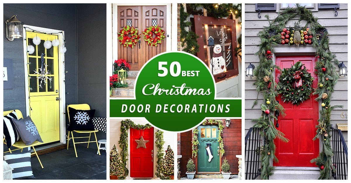 50 best christmas door decorations for 2016 50 best christmas door decorations for 2016
