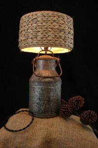 Best Rustic Farmhouse Milk Can Decorating Ideas In