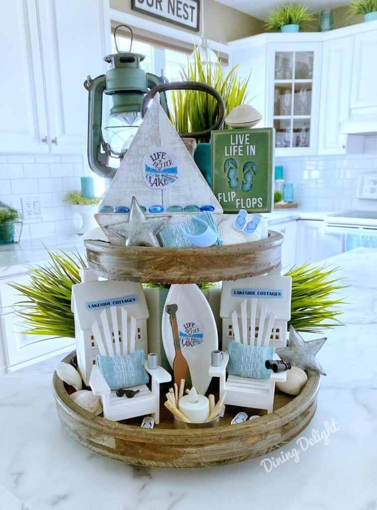 23 Best Tiered Tray Decor For Summer That Are Trendy In 2024