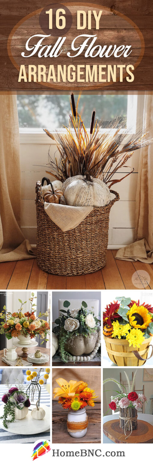 16 Best DIY Fall Flower Arrangements To Brighten Your Home In 2023