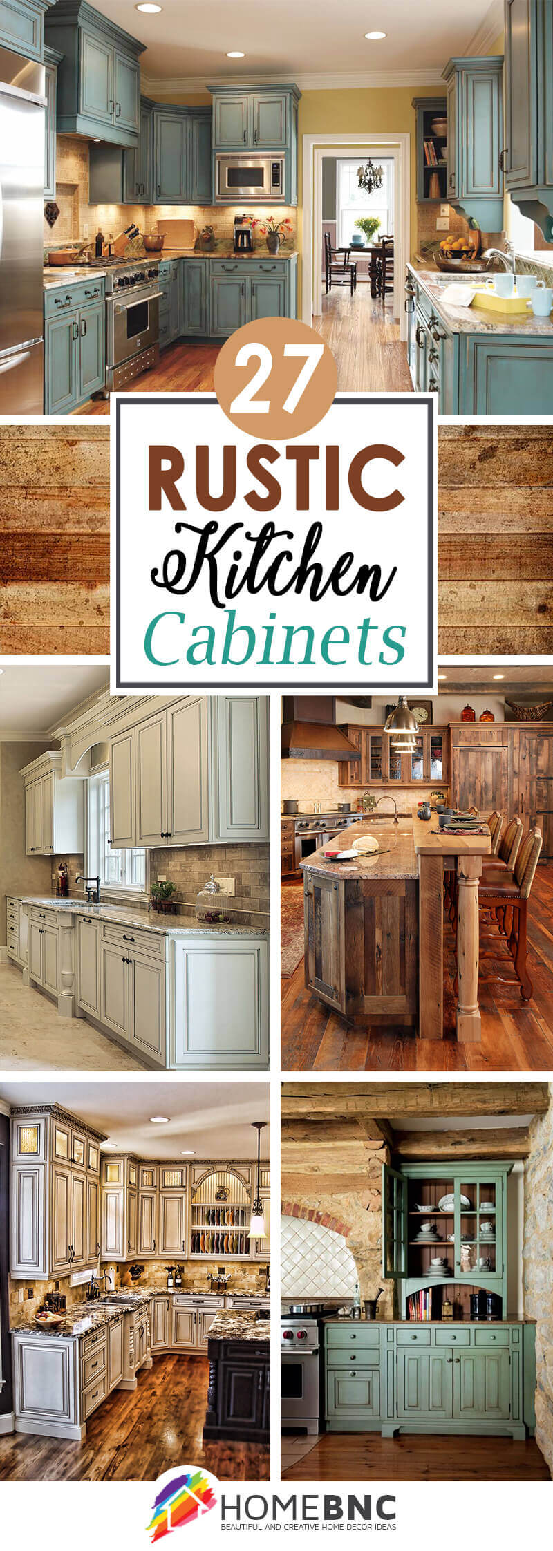 Rustic Kitchen Cabinets — Homebnc