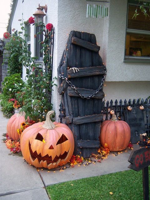 Halloween 2016 Decor Coffin for Halloween decorating