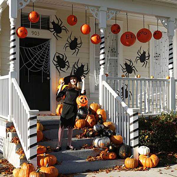 Halloween Pumpkin Entrance