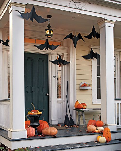 Flying Bats for Halloween