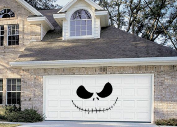  Halloween Decoration Garage Door with Simple Decor