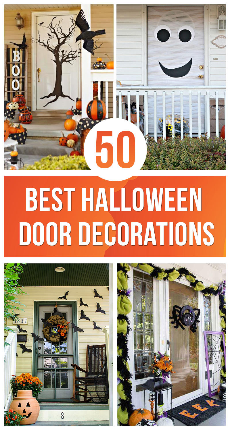 50 Best Halloween Door Decorations for 2016