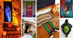 60 Best Halloween Door Decorations