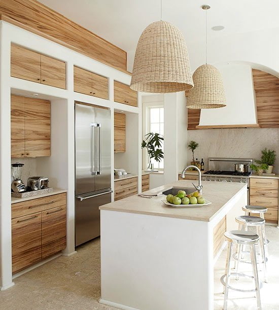 Hints of an Island Paradise Kitchen Design Ideas