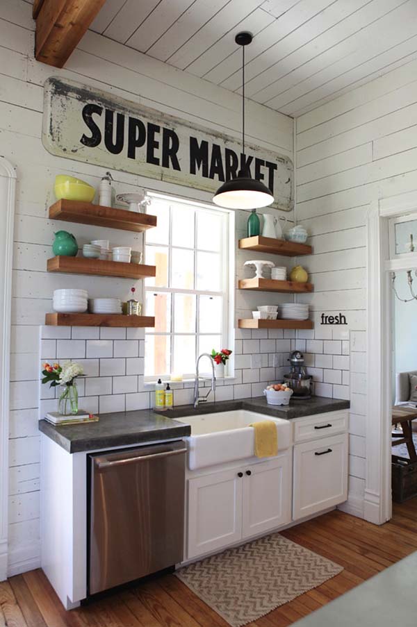 Farm Fresh Appeal Kitchen Decoration Idea