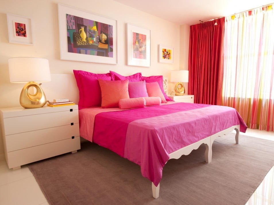 Cubist Colors Bedroom Decoration Ideas
