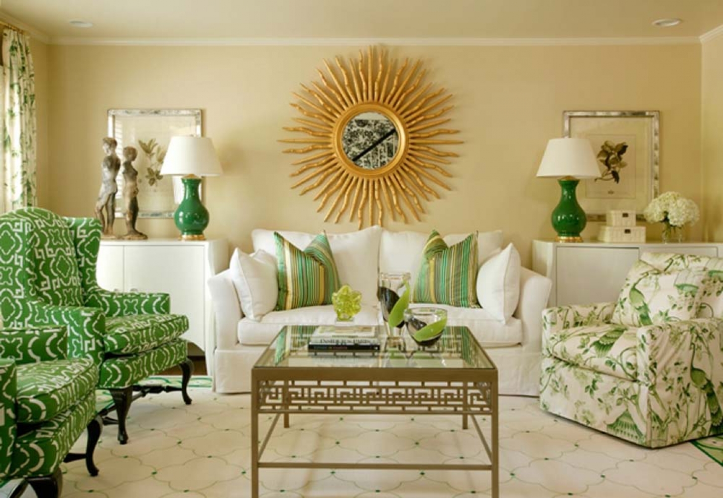 green and btoen furniture living room