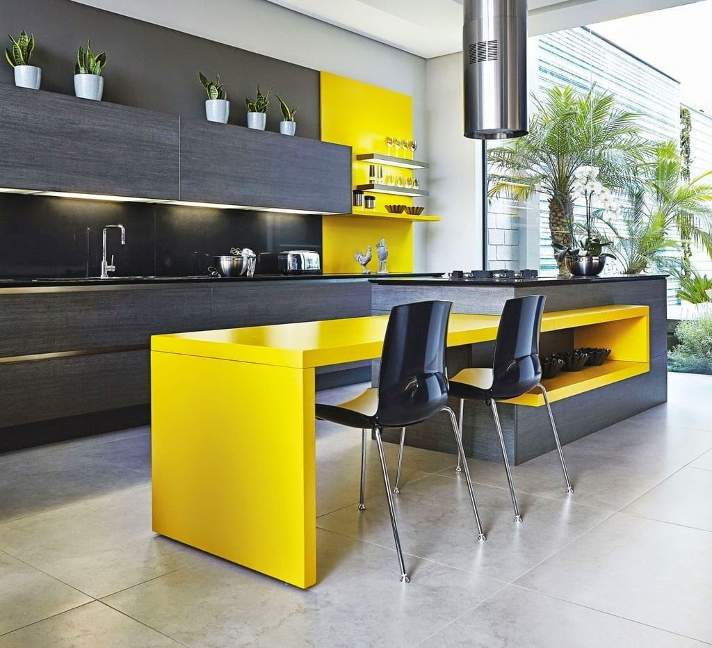 modern kitchen island designs with seating