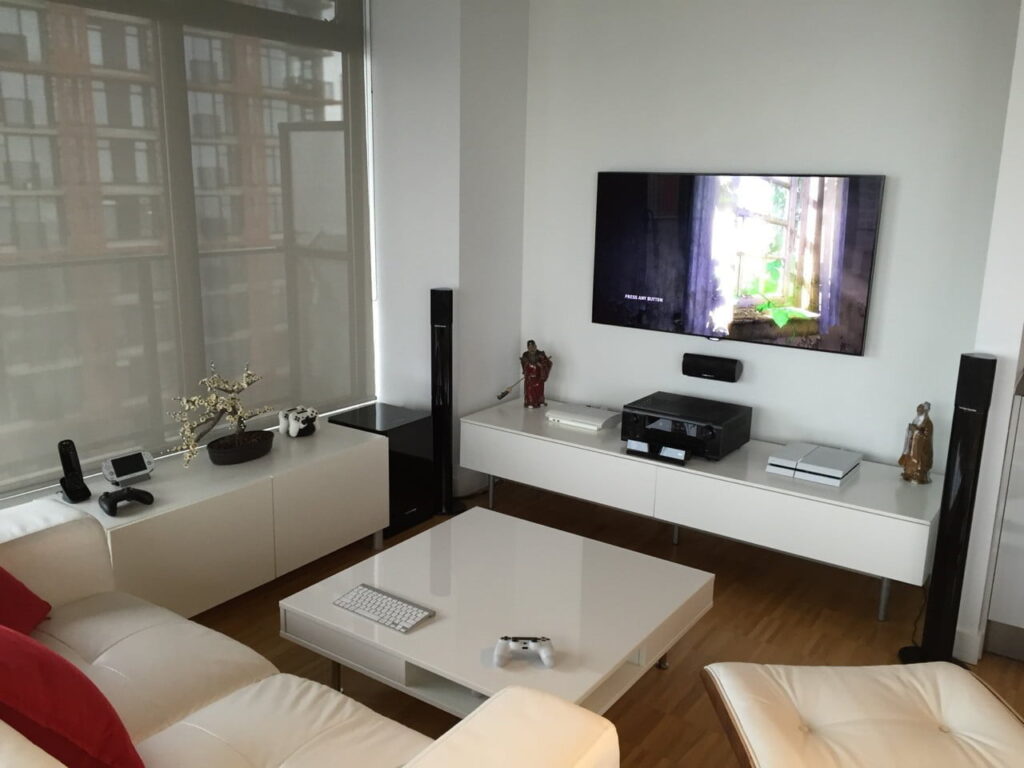 Game Room Design Ideas game room design game room ideas gallery decorating and design ideas for interior rooms hgtv Minimalist In White Gamer Room Game Room Design Ideas masculine game room designs Minimalist In White Gamer Room