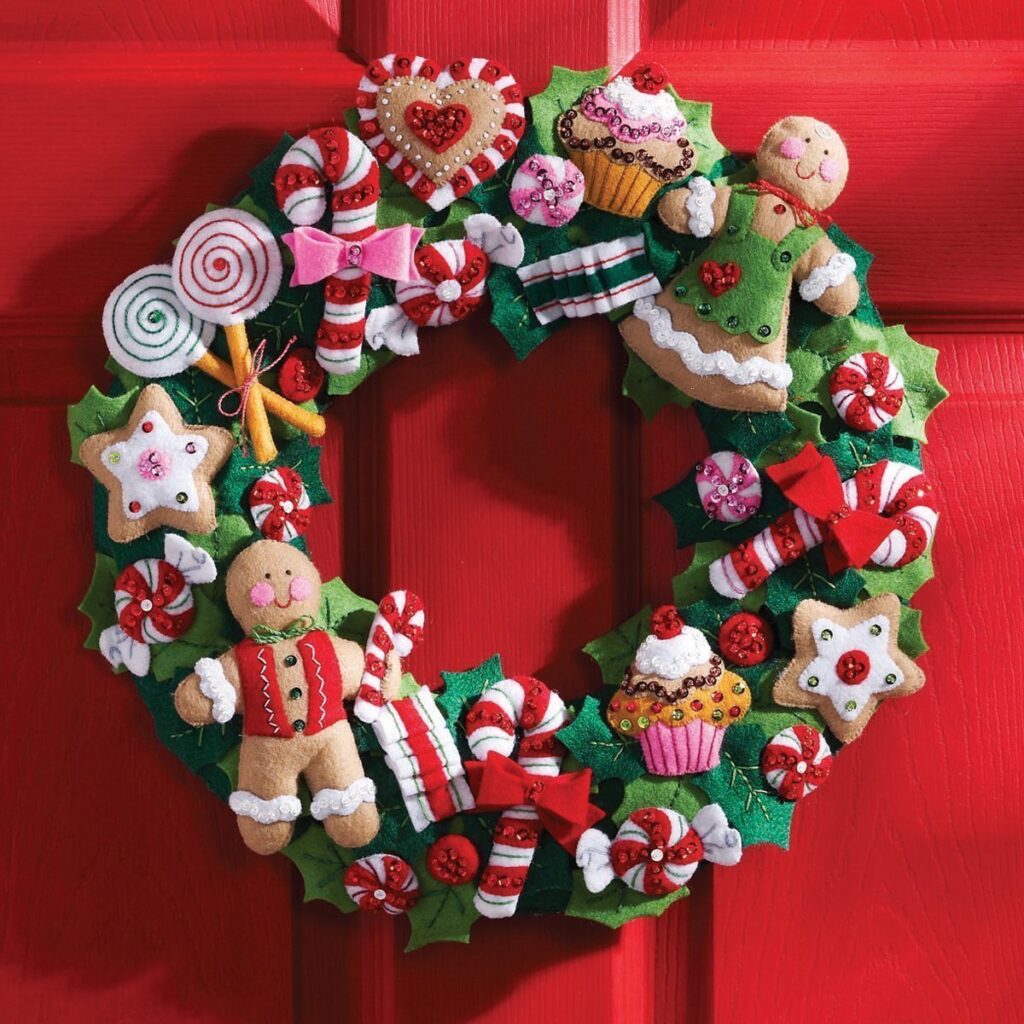 Personalized Christmas Wreaths