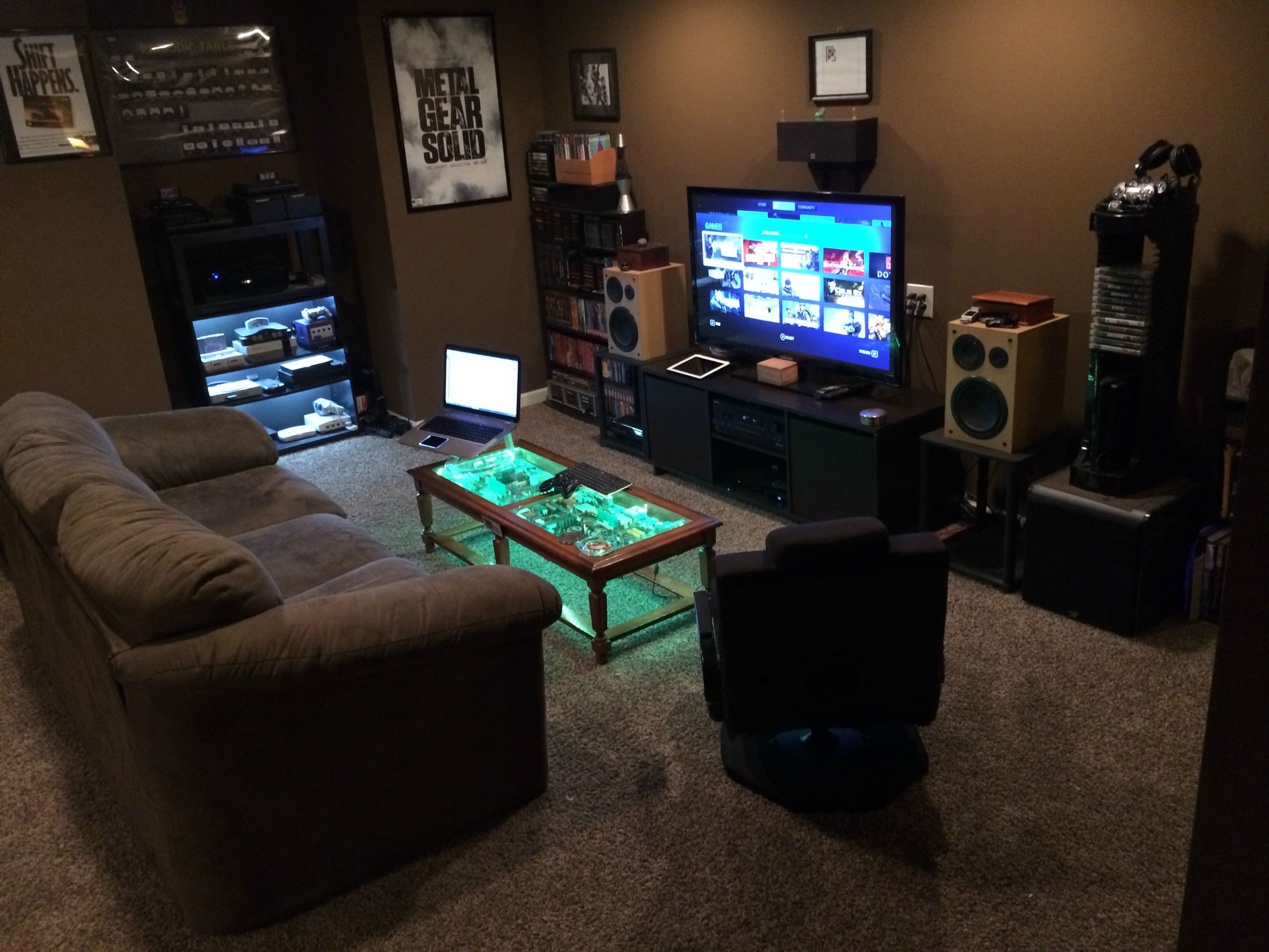 geek style living room