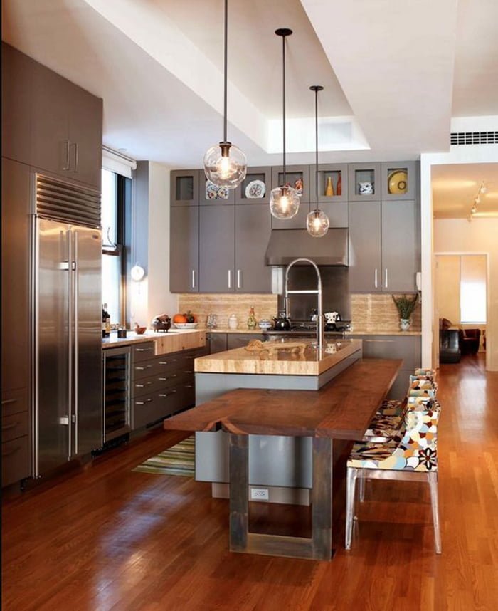 Quirky Kitchen Island With Seating