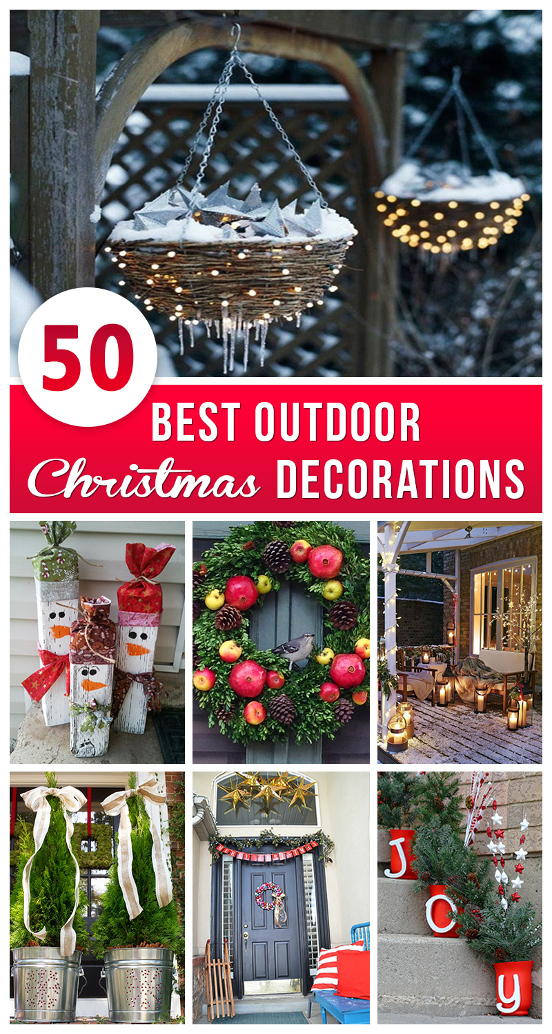 outdoor christmas decorations ideas