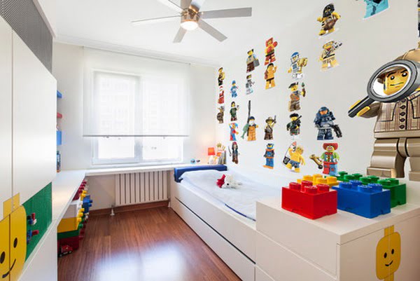 Lego room online decor