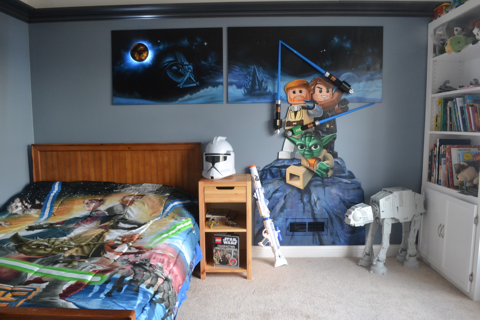 kids star wars bed