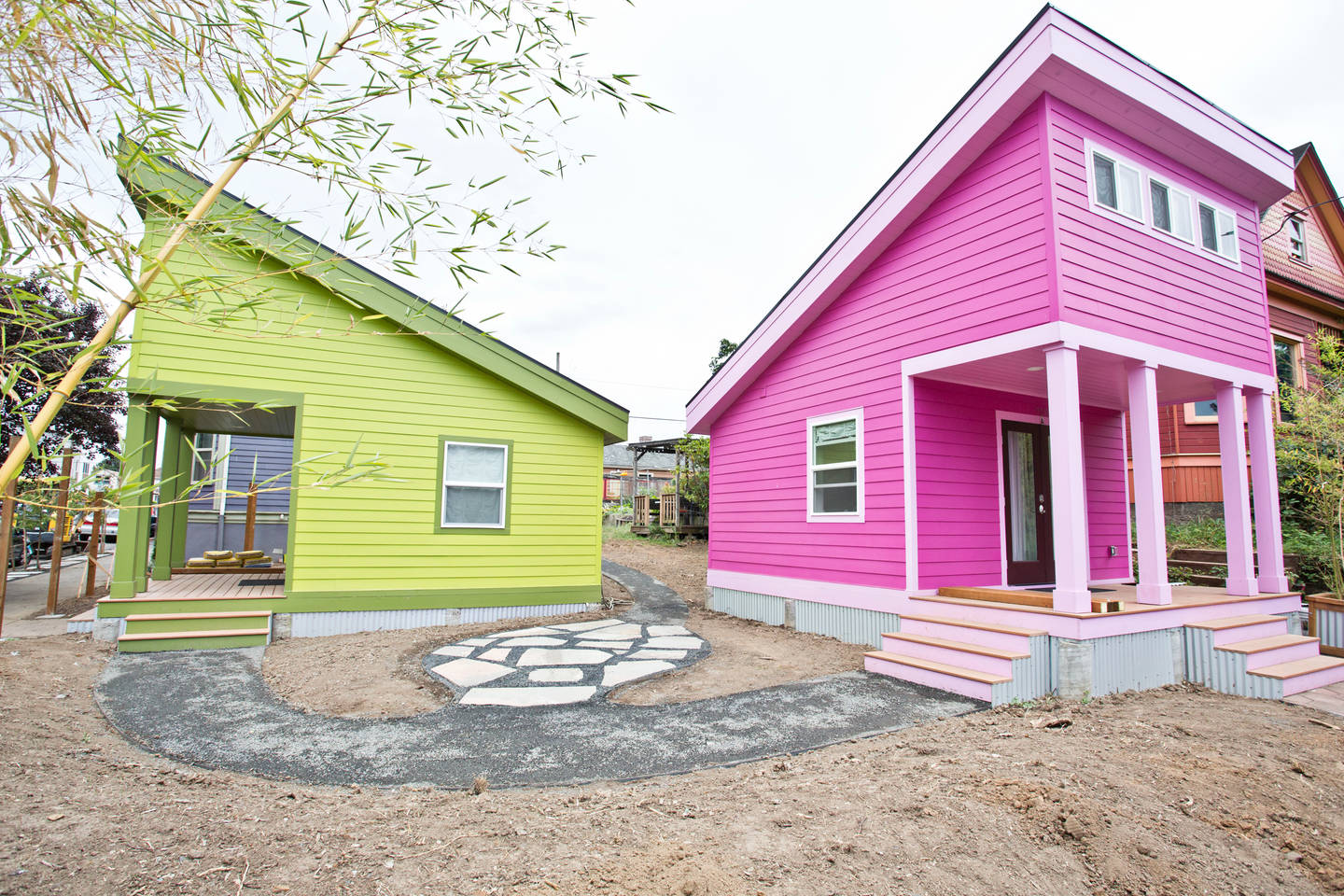 Day-Glo Matching Homes