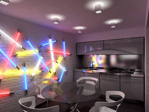 Relive the 80s with a Geometric Room