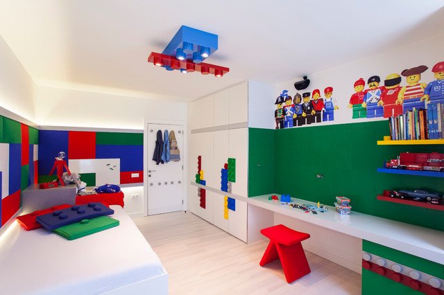 Legokamer voor de kleuter: Pinterest inspiratie