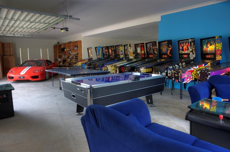 The Pinball Wizard Man Cave