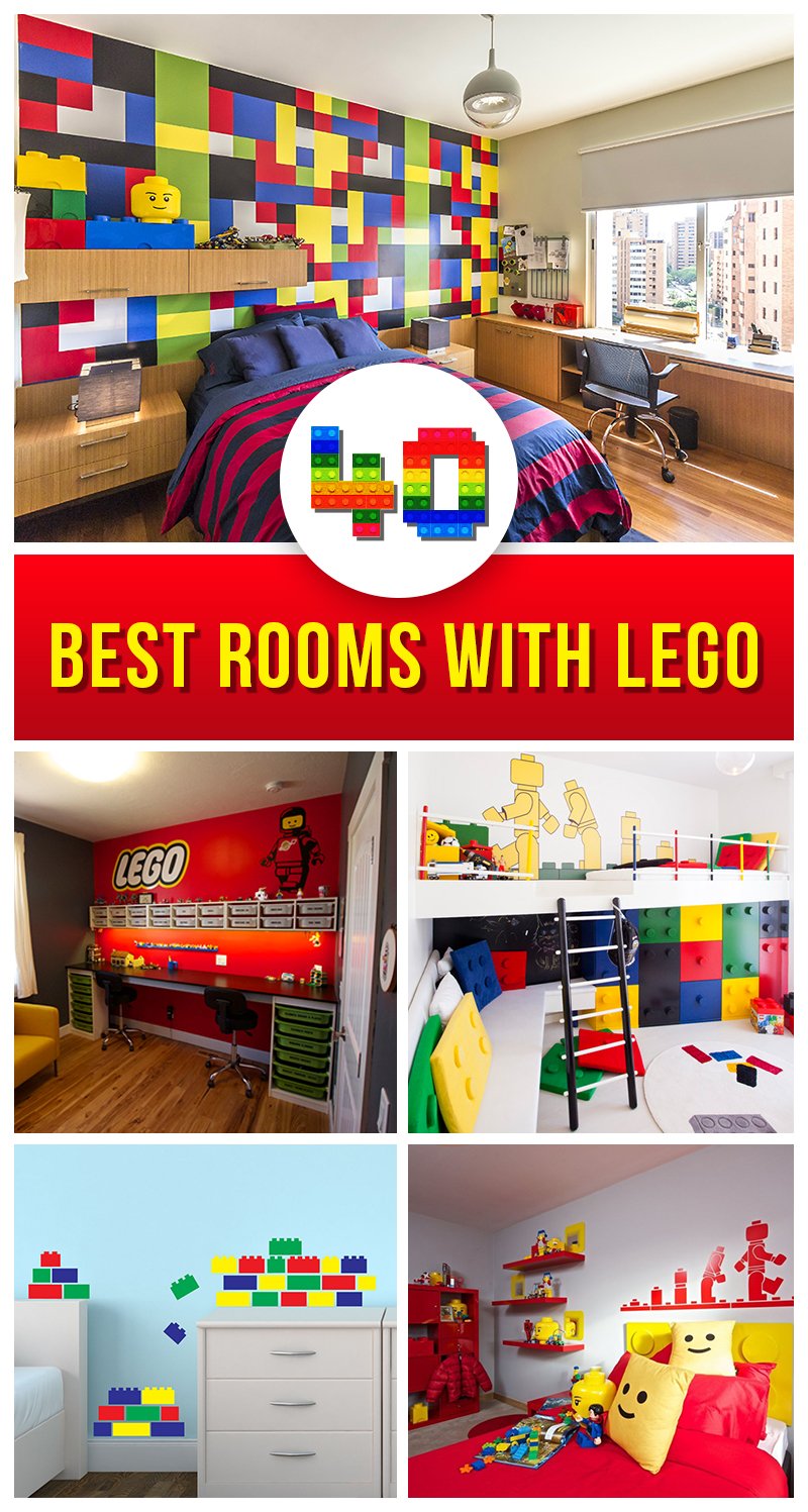 40+ LEGO Room Designs for 2021