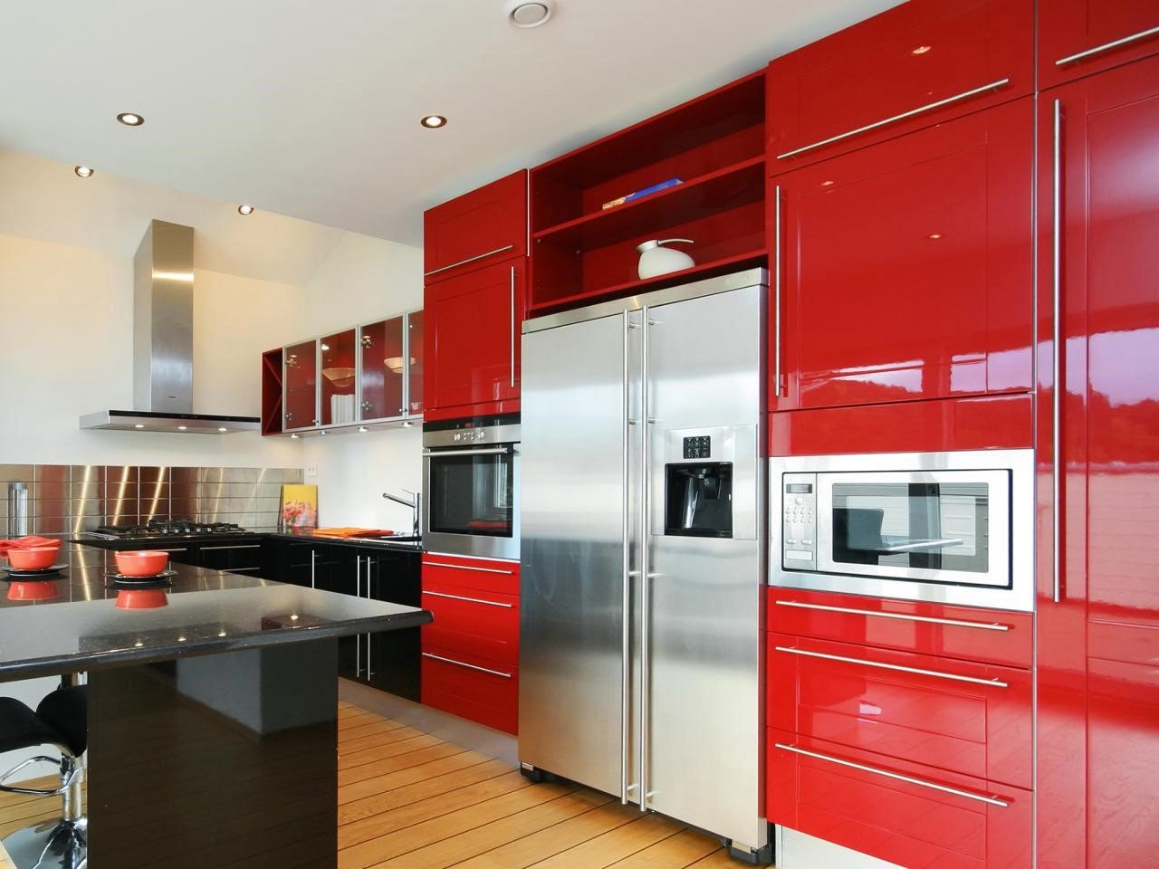 Amkcr50 Awesome Modern Kitchen Cabinets Red Today 2020 12 01