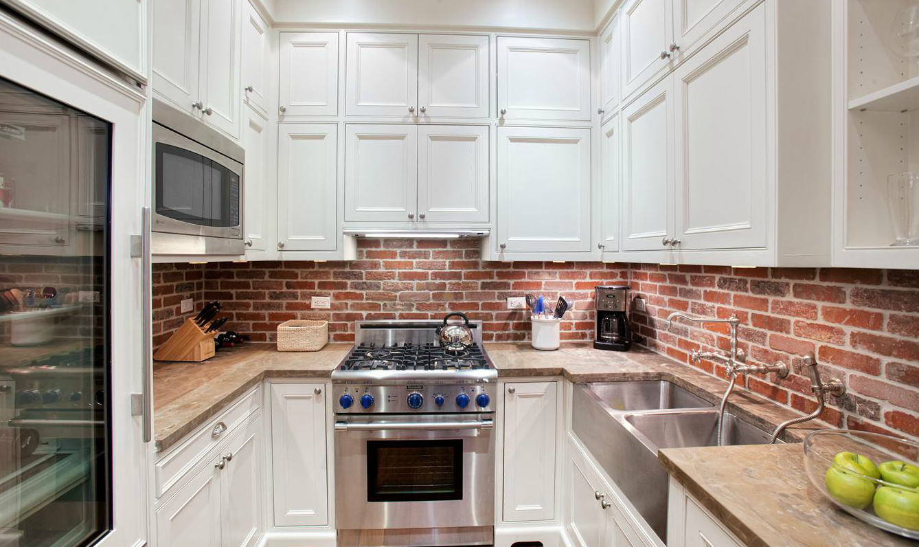 Brick Backsplash