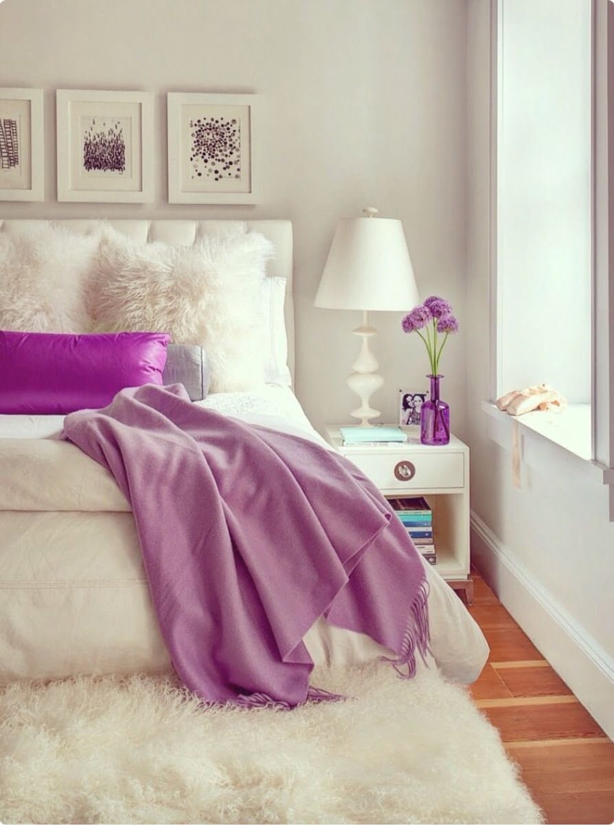 purple-and-gray-bedroom-styles-ideas-purple-and-grey-bedroom-picture-purple -and-grey-bedroom-ideas-bedr… | Purple bedrooms, Purple bedroom walls, Purple  room design