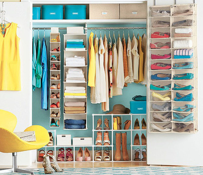 50 Best Closet Organization Ideas And Designs For 2018   14 Use Perfectly Coordinated Colors Closet Organizer Homebnc 