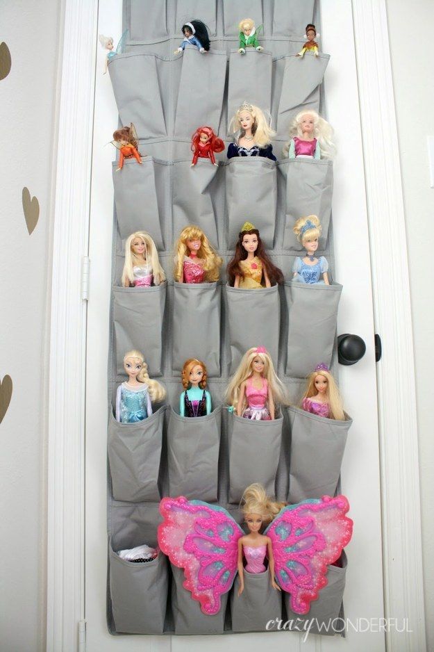 barbie storage diy