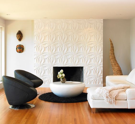 50 Best Small Living Room Design Ideas, Living Room Wallpaper Ideas 2021