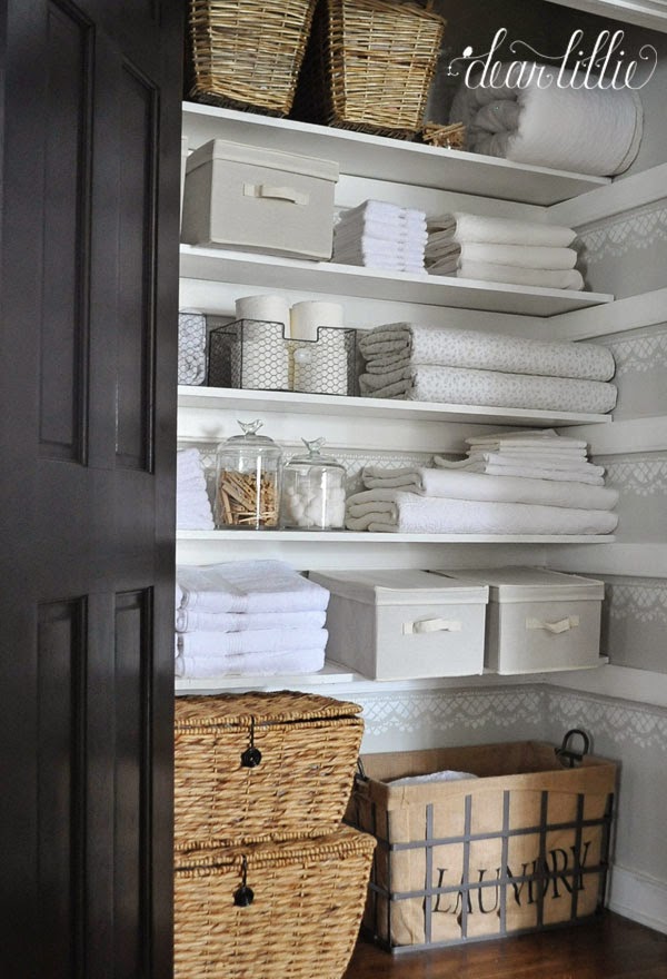 Storage Bins Are Key To This Closet's Success