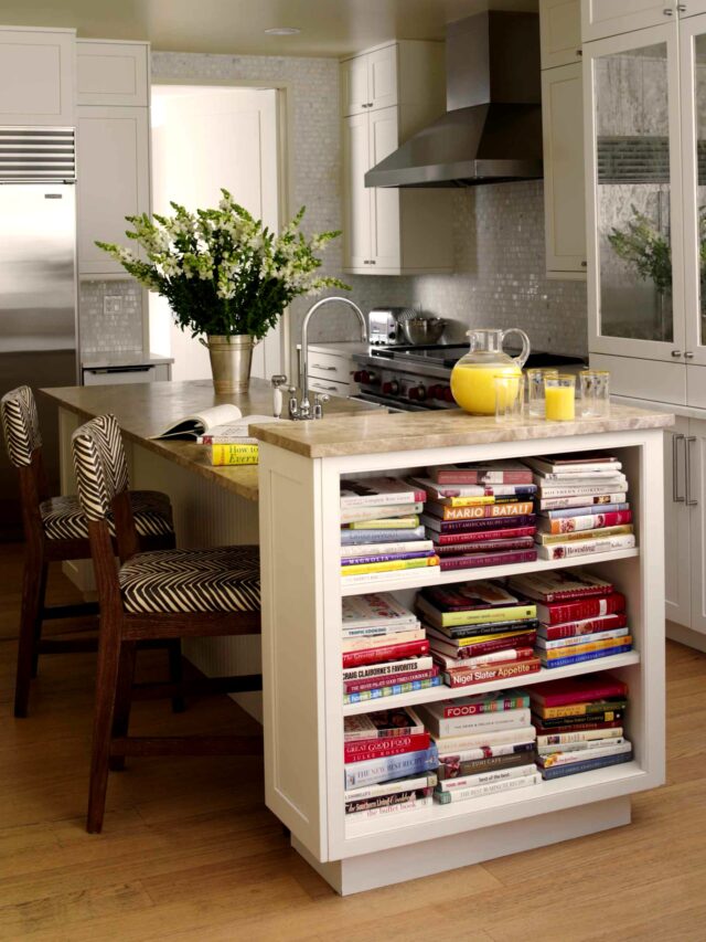 27 Kitchen Solution Bookshelf Organization Homebnc 640x853 