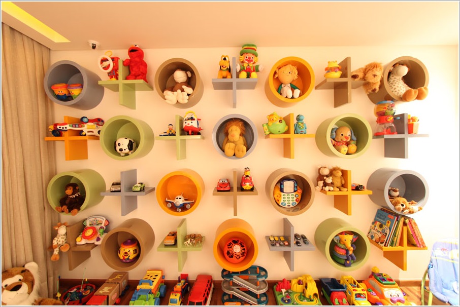 floating toy shelves