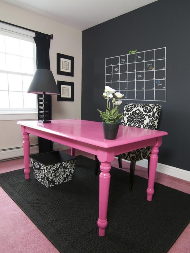 50 Best Home Office Ideas And Designs For 2021   37 Pretty Modern In Pink Home Office Decor Homebnc 