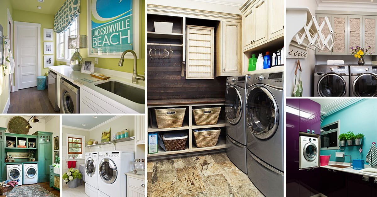 Featured image for “50 Ways To Make Your Laundry Room POP”