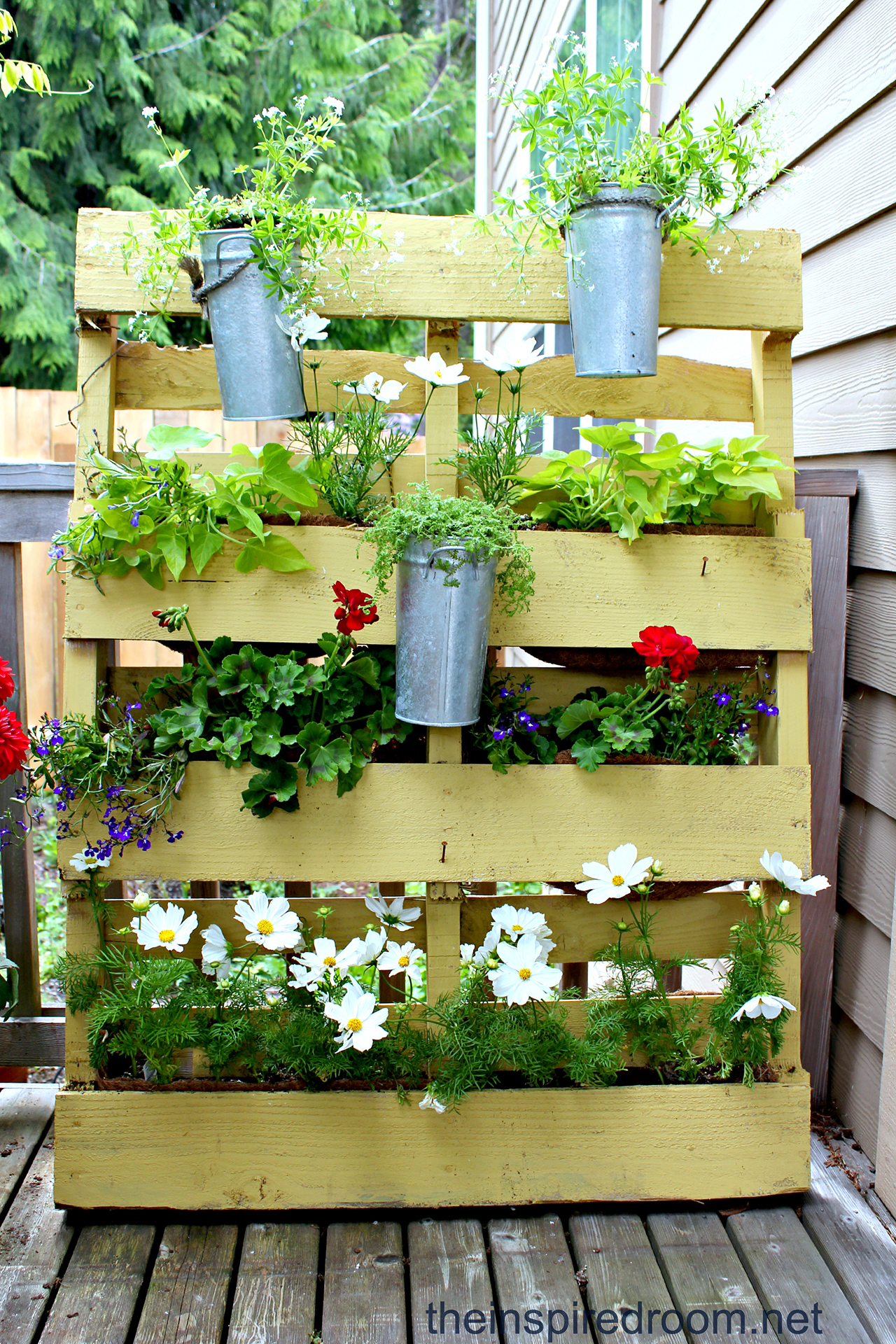 Wood Pallet Garden Starter