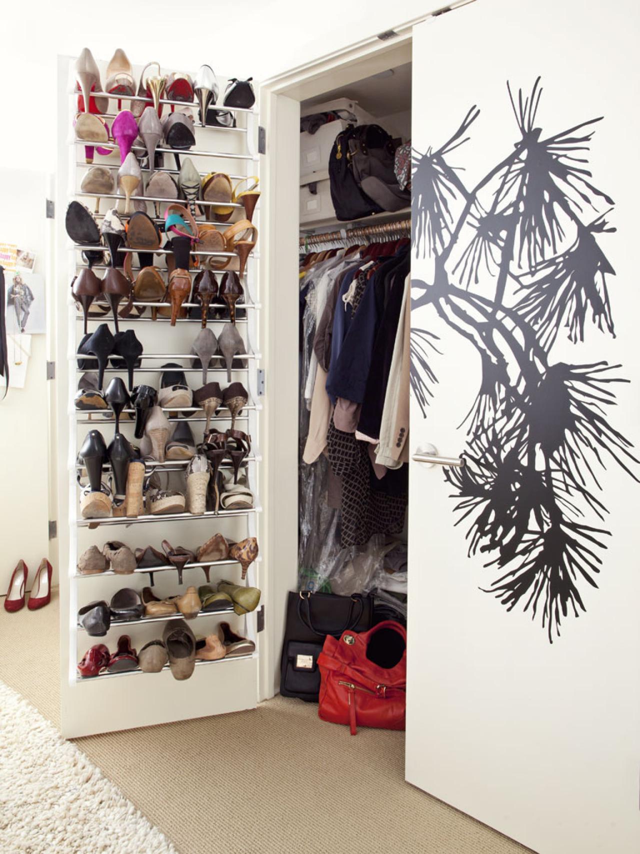 Door Hanging Closet Shoe Racks