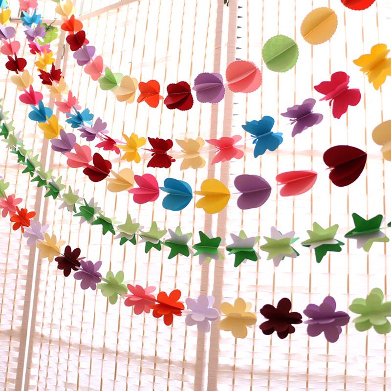 Decorative summer garlands