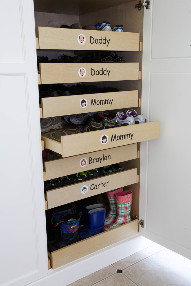 Family Shoe Drawers