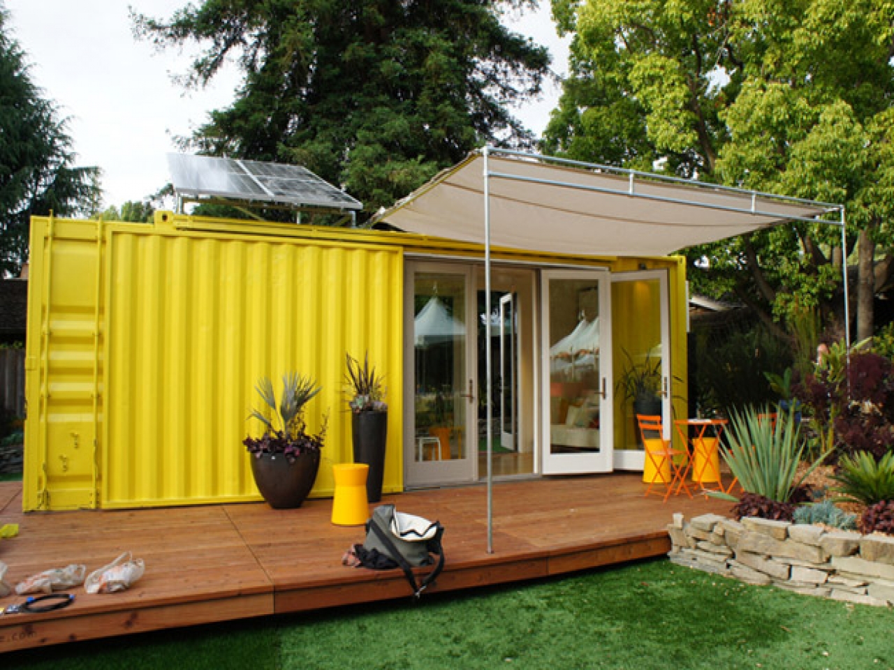 shipping container house