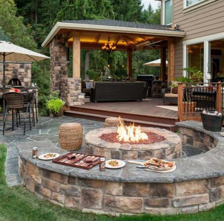 50 Best Outdoor Fire Pit Design Ideas for 2019