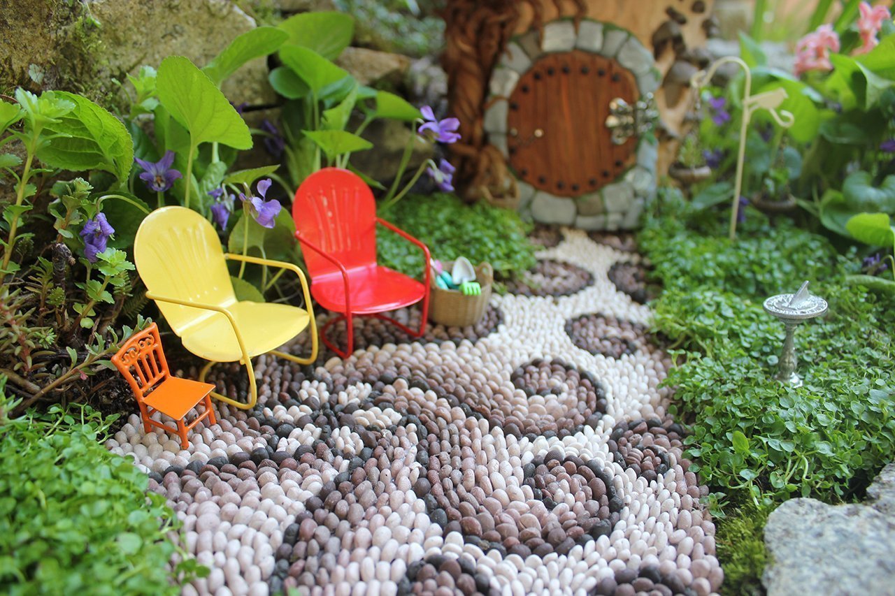 garden fairy diy miniature gardens mini walkway path follow house gardening kids homebnc spring create source sundial magical tale miracle