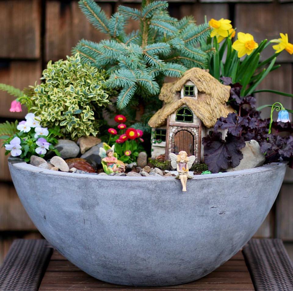 Fairy garden ideas: Getting back to nature fairy garden