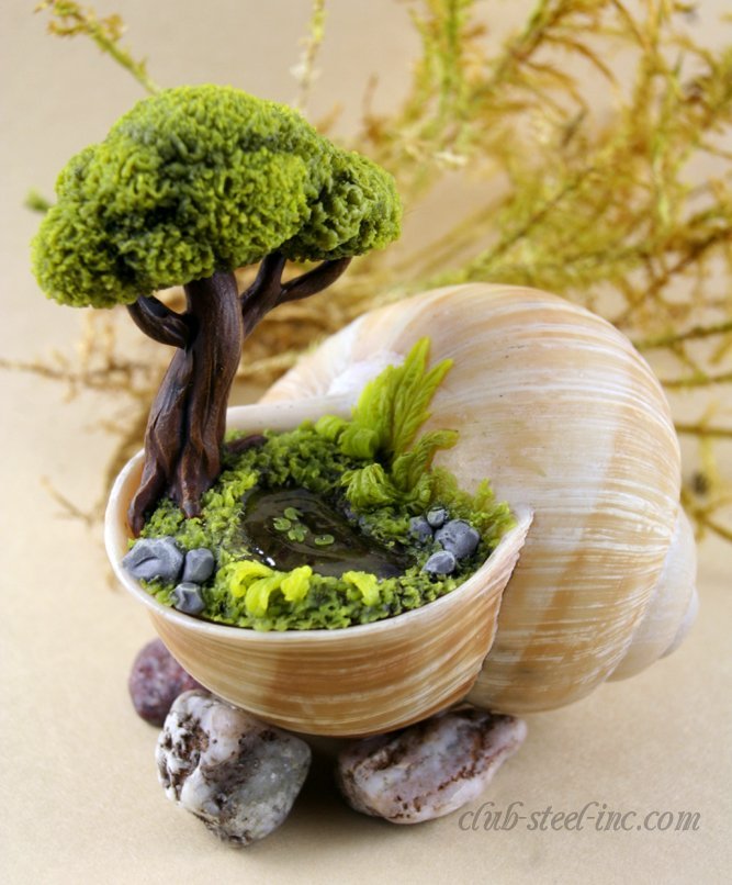 Fairy Garden Ideas: Cottage by the sea