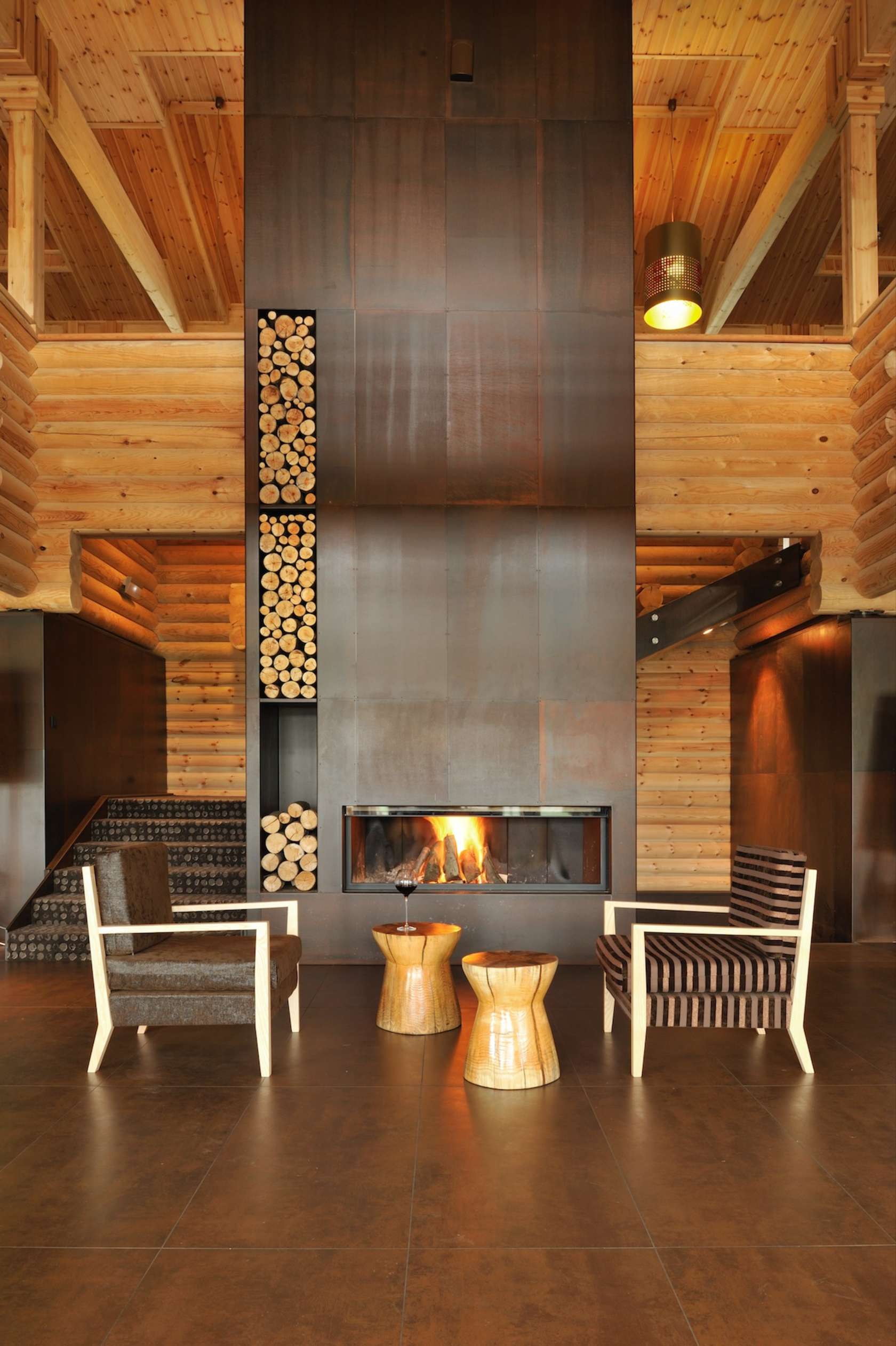 Modern Wood Fireplace Designs | designinte.com