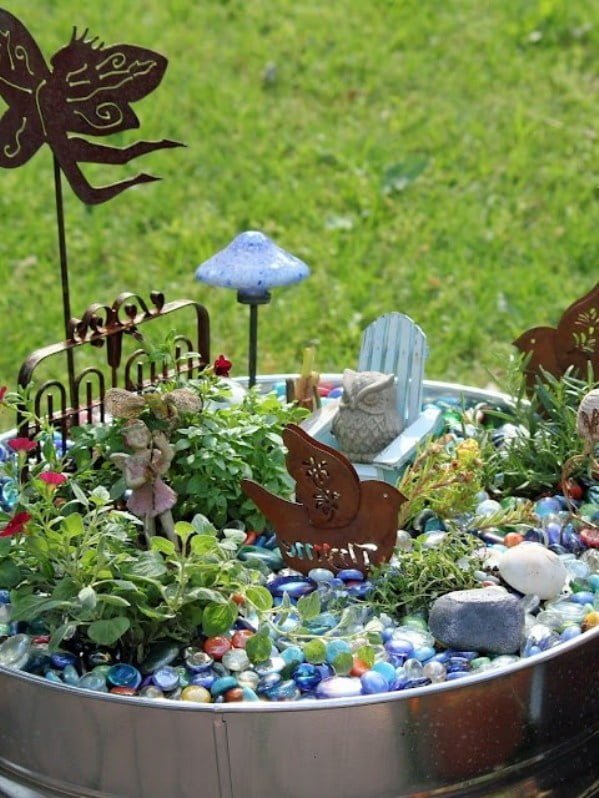 Fairy Garden Ideas: In the cool of the day miniature garden ideas